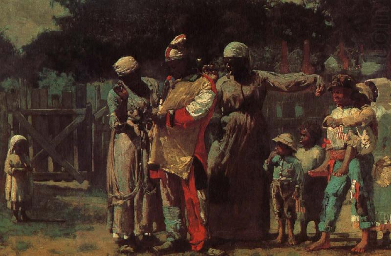 Carnival costumes for dress up, Winslow Homer